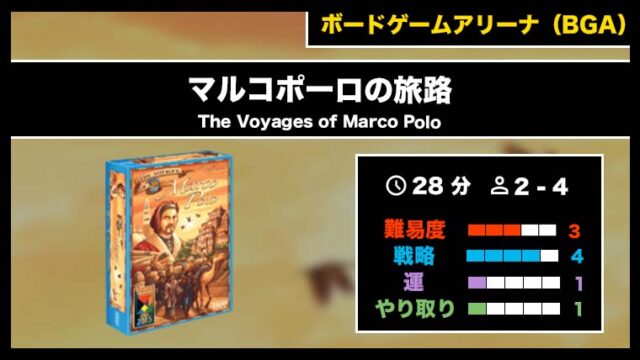 使用数回】マルコポーロ2 日本語版 ➕ 良く マルコポーロの旅路のミニ拡張